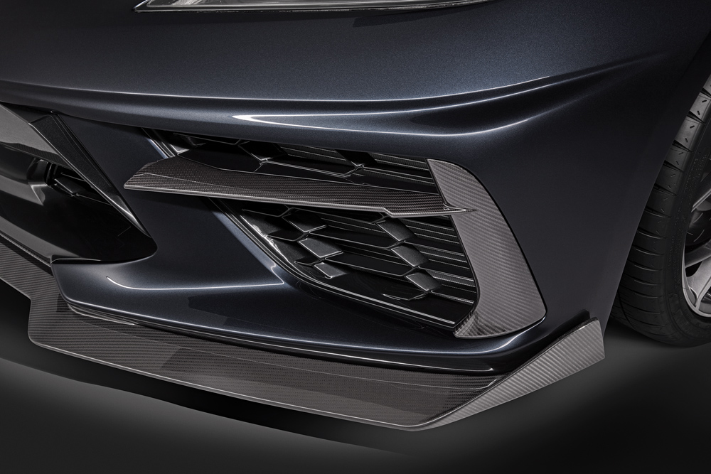 Grill Insert in Visible Carbon Fiber GM Performance Motor